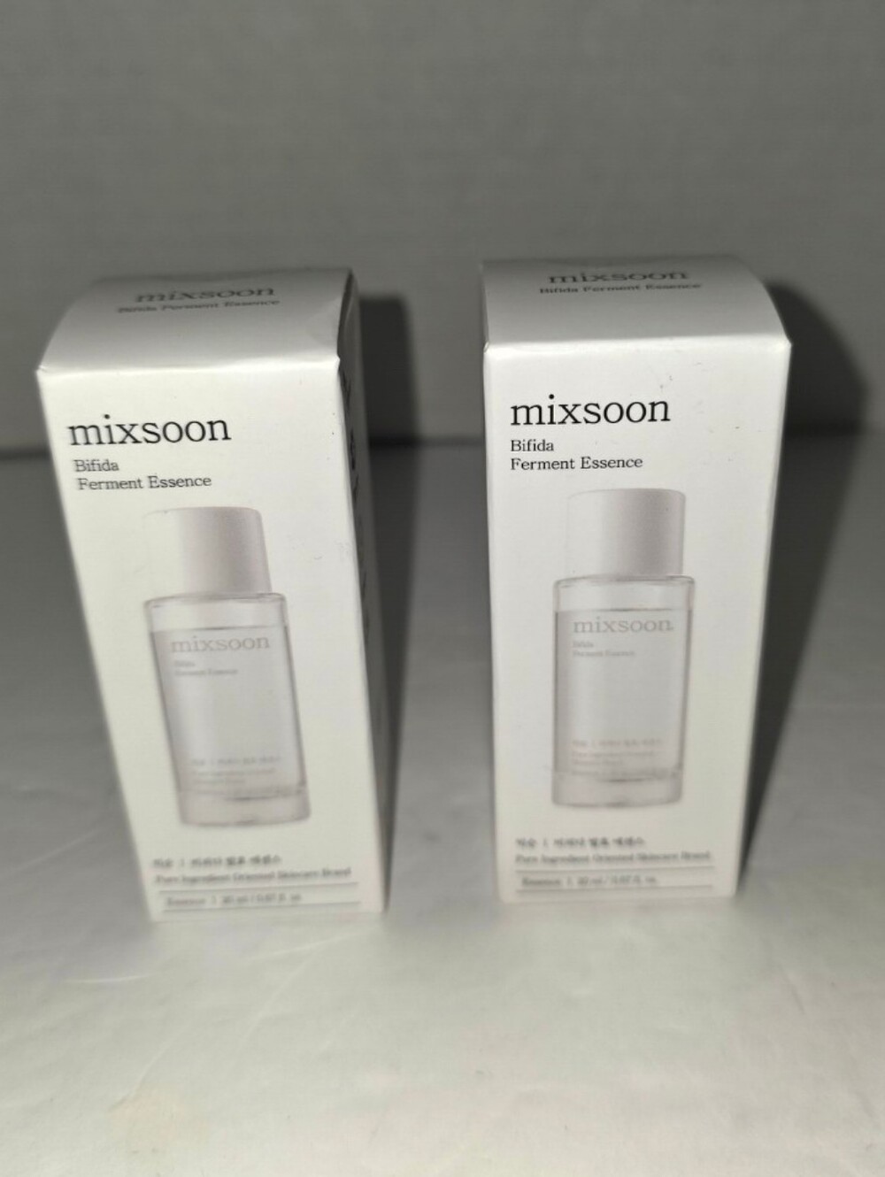2 MIXSOON Bifida Ferment Essence Travel .67oz/20ml NEW IN BOX & SEALED